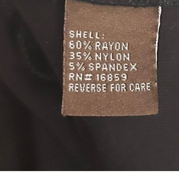 J. McLaughlin Black Leila Cap Sleeve Dress Rollover Collar Black Medium - Picture 7 of 7